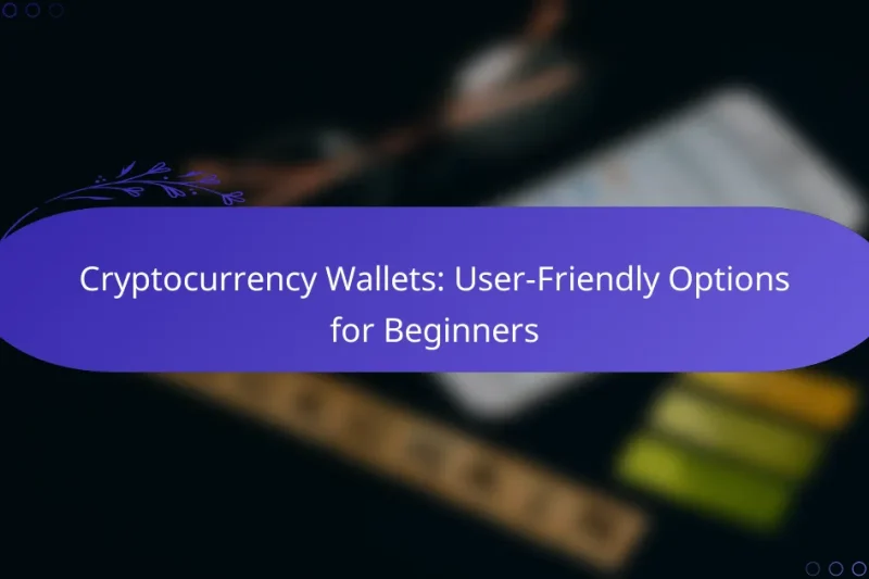 Cryptocurrency Wallets: User-Friendly Options for Beginners